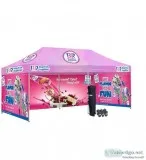 Custom Pop Up Tents with Graphics Design  USA