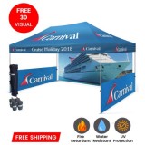 Durable 10x15 Pop up Canopy Tent for Advertising  starline tents