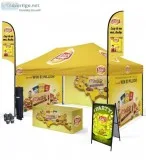 Custom Printed Promotional Tent - Attract Attention