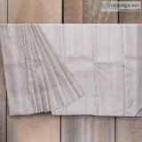 Pastel Bridal Silk Saree - Kanchi Banaras Silk Saree with Brocad