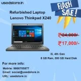 Refurbished Lenovo Thinkpad X240 Laptop