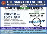 The sanskriti school, admission open, best school in bhopal