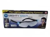 Mighty Sight Deluxe Lighted Magnifying Eyewear Glasses NEW ONLY 