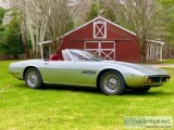  23630 1970 Maserati Ghibli Spyder Silver