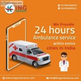 King Road Ambulance Service in Patna ICU road ambulance facility