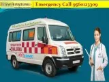 ICU care Road Ambulance in Jamshedpur at Low Cost by Medivic