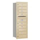 Salsbury Recessed Mounted 4C Horizontal Mailbox - 11 Door High U