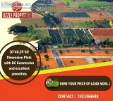 DC converted residential plots for sale in Bangalore
