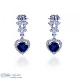 Swarovski Earrings Online  Anjum Jewels