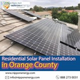 Residential Solar Panel Installation in Orange County