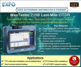 Best EXFO MaxTester 715B OTDR in India - SPI Engineers