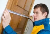Make your doors risk free by installing a door hinge guard.