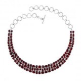 Wholesale 925 Sterling Silver Garnet Jewelry