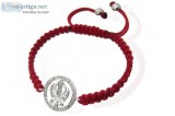 Khanda Bracelet In Silver With Diamonds