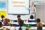 CBSE class 1 classroom