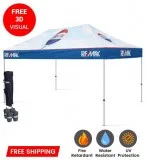 10x15 Custom Printed Pop Up Tents and Canopies Unlimited With Gr