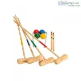 Kids Backyard Croquet set