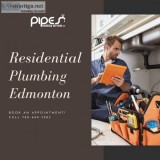 Professional Residential Plumbing Edmonton by Pipes Plumbing