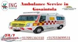 Reliable Ambulance Service in Gosaintola is Just One Call Away