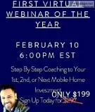 Virtual mobile home webinar
