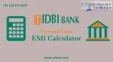IDBI Bank Personal Loan EMI Calculator - Calculate your EMI