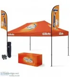 Custom Pop Up Canopy Tents - Water-Resistant and UV-Resistant