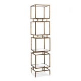 Buy John Richard Modernist Etagere  Bookcases and Etageres  Gray
