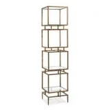 Buy John Richard Modernist Etagere  Bookcases and Etageres  Gray
