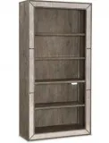 Hooker Furniture Home Office Rustic Glam Bookcase  Bookcase and 