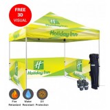 High Quality Custom Canopy Tents With Graphic Design  Tent Depot