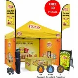 Custom Canopies and Pop Up Tent For Outdoor Advertising  Quebec