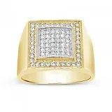Mens Eotic  Gold Rings