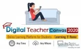 Online learning Platform for Students  Digital Teacher Canvas