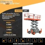 Scissor lift rental