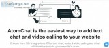 Add text chat and video calling to your website