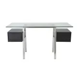 Euro Style Collette Desk  Contemporary Home Office Furniture  Sh