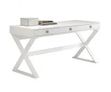 Buy Sunpan Emilio Desk - White  Desks and Vanities  Graysondh.co