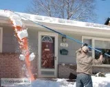Father and sons Snow Removal
