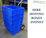 Hire Moving Boxes Sydney from us and have a hassle free move