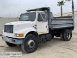 1990 INTERNATIONAL 4900 BOBTAIL DUMP TRUCK 82402211