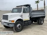 1990 INTERNATIONAL 4900 BOBTAIL DUMP TRUCK 82402211