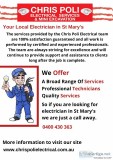 Your Local Electrician in St Marys