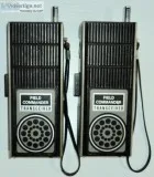 Vintage Military ISAM Citizens Band Field Commander Transceivers