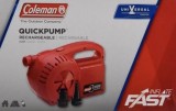 New - Two Coleman Rechargeable QuickPumps