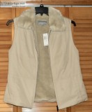 New - ANN TAYLOR Women&rsquos TanMedium Vest