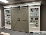 Custom Home Library Built-Ins