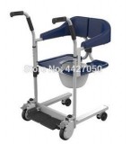 Commode Chair with Wheels for Disabled Elderly People