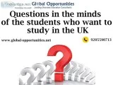 Questions in the minds of the students who want to study in the 