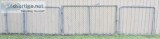 Metal Chainlink Fence (Four Sections)