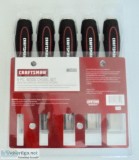New - Craftsman 5 piece Wood Chisel Set